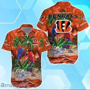 Cincinnati Bengals Hawaiian Shirt Summer Gifts For Fans Custom Name Product Photo 1