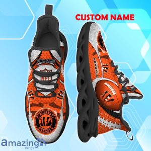 Cincinnati Bengals NFL Fan Edition Custom Name Max Soul Comfort Shoes Product Photo 2