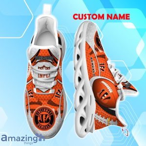 Cincinnati Bengals NFL Fan Edition Custom Name Max Soul Comfort Shoes Product Photo 4