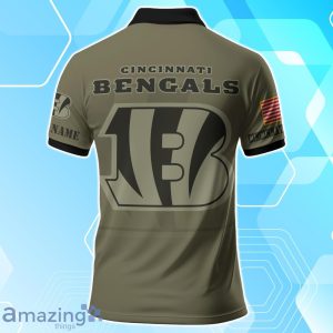 Cincinnati Bengals NFL Polo Shirt Custom Your Name For Fans Product Photo 2