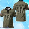 Cincinnati Bengals NFL Polo Shirt Custom Your Name For Fans