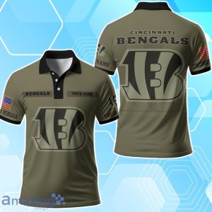 Cincinnati Bengals NFL Polo Shirt Custom Your Name For Fans Product Photo 1