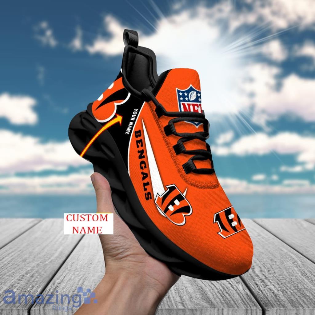 Cincinnati Bengals Personalized NFL Sport Max Soul Shoes Sneaker Running image Cincinnati Bengals Personalized NFL Sport Max Soul Shoes Sneaker Running Product Photo 1