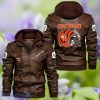 Cincinnati Team Custom Name And Number 2D Leather Jacket Sport Gift