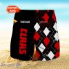 Claas Logo Print 3D Short Hawaiian Trending Summer For Men
