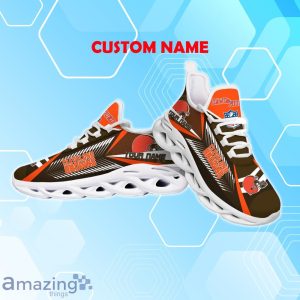 Cleveland Browns Max Soul Shoes with Custom Name Option - Sport Gifts for Fans Product Photo 3