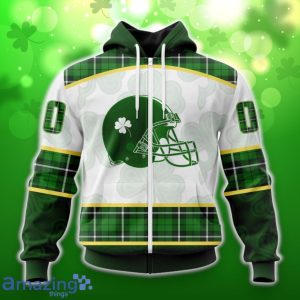Cleveland Browns Special Design For St. Patrick Day 3D Shirt Hoodies Custom Number & Name Product Photo 2