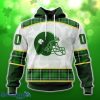 Cleveland Browns Special Design For St. Patrick Day 3D Shirt Hoodies Custom Number & Name