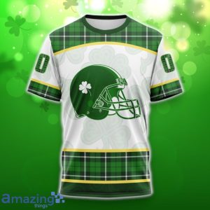 Cleveland Browns Special Design For St. Patrick Day 3D Shirt Hoodies Custom Number & Name Product Photo 6