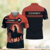 Cowboy With Horse Under The Moonlight Personalized Name 3D Polo Shirt Golf Lover Gift
