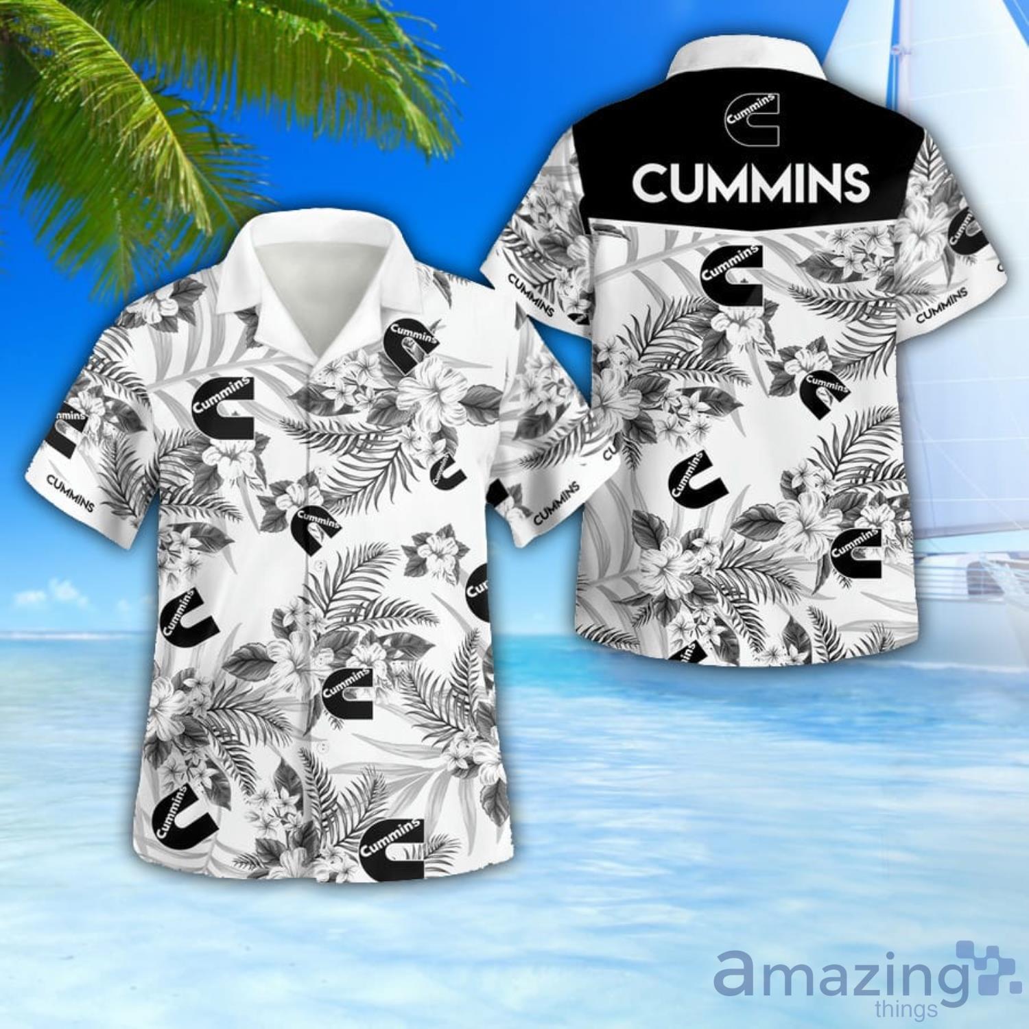 Cummins Company 3D Button Hawaiian Shirt Men And Women Aloha Summer Beach Gift image Cummins Company 3D Button Hawaiian Shirt Men And Women Aloha Summer Beach Gift Product Photo 1