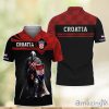 Custom Name 3D Knight Croatia Polo Shirt Golf Lover Gift Personalized Gift For Croatia Lovers