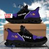 Custom Name Fedex Unique Border Logo Clunky Max Soul Running Sneaker Shoes