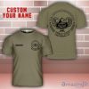 Custom Name Fort Benning Airborne Jump School Fryar Field Jump Zone 3D T-Shirt All Over Printed Gift For Men Women