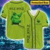 Custom Name Oogie Boogie Baseball Jersey, Oogie Boogie Jersey Shirt, Horror Movie Shirts Green