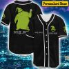 Custom Name Oogie Boogie Jersey, Baseball Jersey Shirt, Oogie Boogie Shirt, Horror Movie Shirts Black