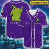 Custom Name Oogie Boogie Jersey, Baseball Jersey Shirt, Oogie Boogie Shirt, Horror Movie Shirts Purple