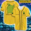 Custom Name Oogie Boogie Jersey, Baseball Jersey Shirt, Oogie Boogie Shirt, Horror Movie Shirts Yellow