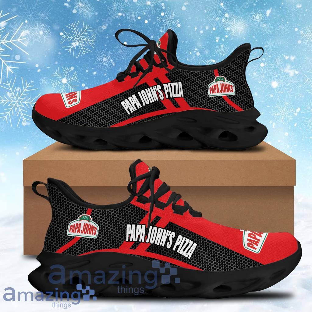 Custom Name Papa John's Pizza Clunky Max Soul Shoes Sneaker Sport Hot Trend image Custom Name Papa John's Pizza Clunky Max Soul Shoes Sneaker Sport Hot Trend