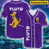 Custom Name Pluto Baseball Jersey, Pluto Shirt, Pluto 3D Jersey Purple