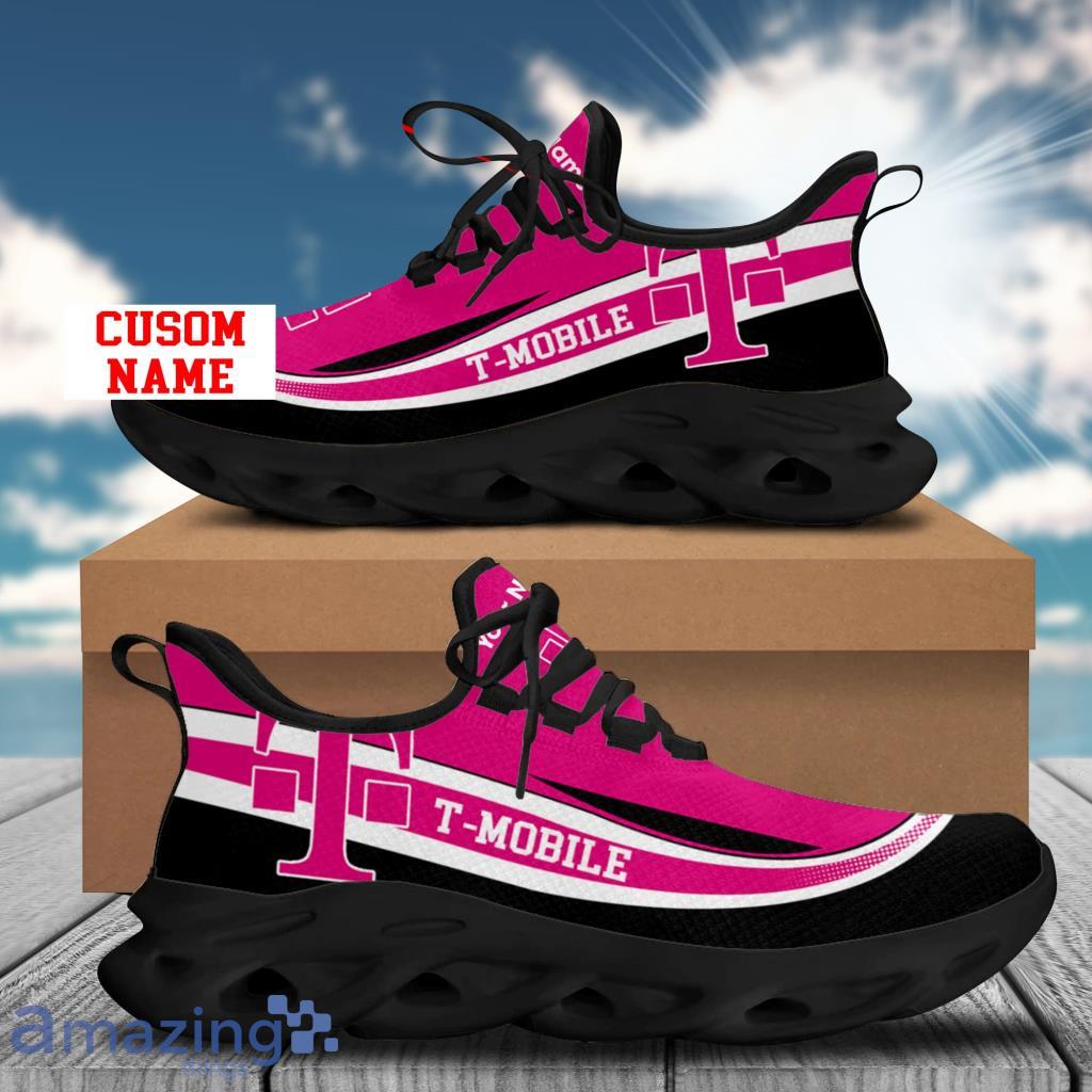 Custom Name T Mobile Logo Clunky Max Soul Running Sneaker Shoes image Custom Name T-Mobile Logo Clunky Max Soul Running Sneaker Shoes Product Photo 1