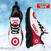 Custom Name Target Logo Clunky Max Soul Running Sneaker Shoeswhite