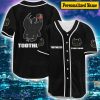Custom Name Toothless Baseball Jersey Shirts, Toothless Shirts, Dragon Jersey Men Black