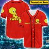 Custom Name Tweety Baseball Jersey Shirts, Tweety Shirts, Personalized Shirt Red