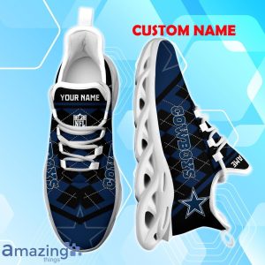 Dallas Cowboys Max Soul Shoes with Custom Name Option A New Trend for Fans image Dallas Cowboys Max Soul Shoes with Custom Name Option - A New Trend for Fans Product Photo 2
