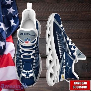 Dallas Cowboys Max Soul Shoes with Custom Name Option - Sport Gifts for Fans Product Photo 4