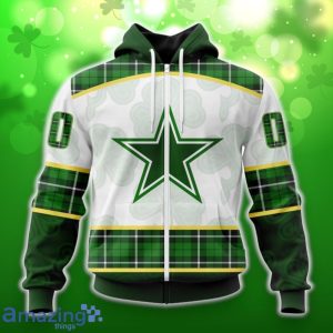 Dallas Cowboys Special Design For St. Patrick Day 3D Shirt Hoodies Custom Number & Name image Dallas Cowboys Special Design For St. Patrick Day 3D Shirt Hoodies Custom Number & Name Product Photo 2