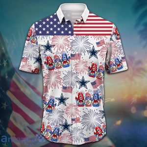 Dallas Cowboys Sport Team And Happy 4th Of July Independence Day Hawaii Shirt, Gifts For Fan Product Photo 2