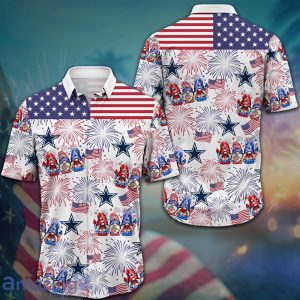 Dallas Cowboys Sport Team And Happy 4th Of July Independence Day Hawaii Shirt, Gifts For Fan Product Photo 1