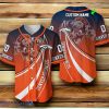 Denver Broncos 3D Mascot Baseball Jersey Custom Number And Name