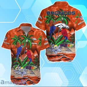 Denver Broncos Hawaiian Shirt Summer Gifts For Fans Custom Name Product Photo 1