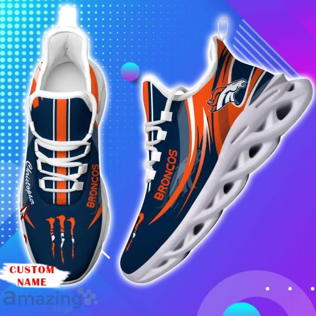 Denver Broncos NFL Team Sporty Sneaker Cluny Max Soul Shoes Fresh Design Trending Gift For Fans image Denver Broncos NFL Team Sporty Sneaker Cluny Max Soul Shoes Fresh Design Trending Gift For Fans Product Photo 1