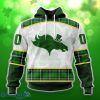 Denver Broncos Special Design For St. Patrick Day 3D Shirt Hoodies Custom Number & Name