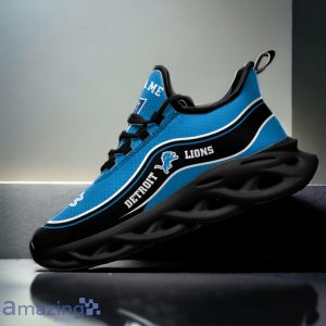 Detroit Lions Max Soul Shoes Custom Name Special Gifts For Fans Product Photo 2