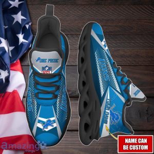 Detroit Lions Max Soul Shoes with Custom Name Option - Sport Gifts for Fans Product Photo 2