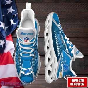 Detroit Lions Max Soul Shoes with Custom Name Option - Sport Gifts for Fans Product Photo 4