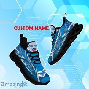 Detroit Lions Max Soul Shoes with Custom Name Option - Sport Gifts for Fans Product Photo 1
