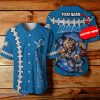 Detroit Lions NFL 3D Mascot Custom Name Baseball Jersey