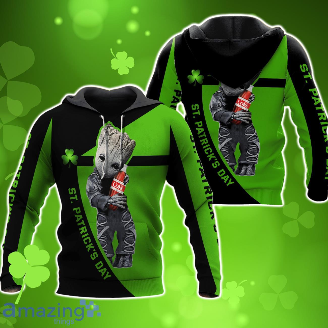 Diet Coke St Patrick Day 3D AOP Hoodies For Men And Women image Diet Coke St Patrick Day 3D AOP Hoodies For Men And Women Product Photo 1