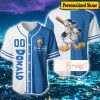 Donald Duck Jersey Custom Name & Number Donald Duck Baseball Jersey