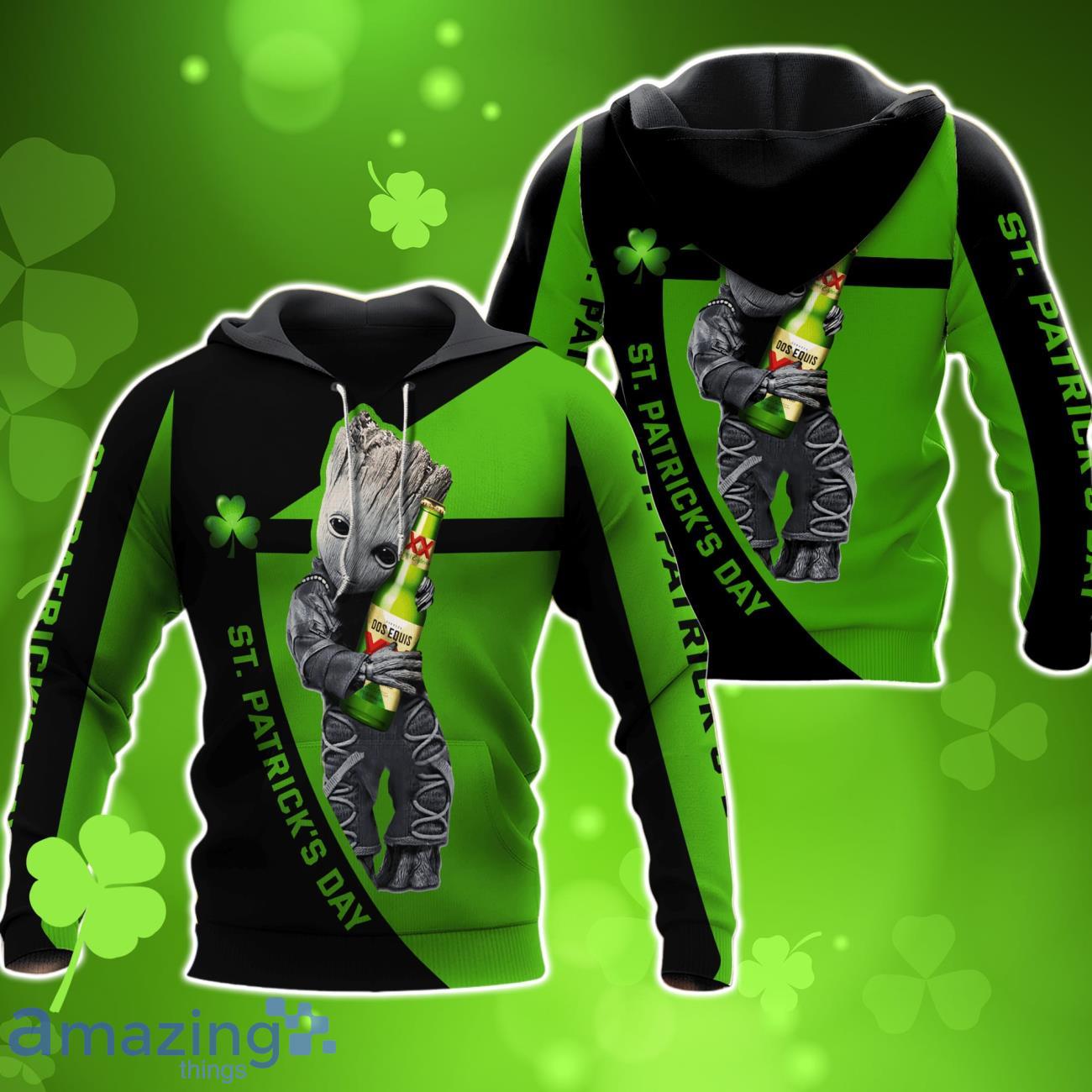 Dos Equis St Patrick Day 3D AOP Hoodies For Men And Women image Dos Equis St Patrick Day 3D AOP Hoodies For Men And Women Product Photo 1