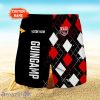 En Avant Guingamp Logo Print 3D Short Hawaiian Trending Summer For Men Custom Name