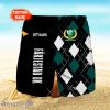 Farjestad BK Logo Print 3D Short Hawaiian Trending Summer For Men