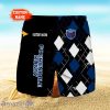 FC Grenoble Rugby Logo Print 3D Short Hawaiian Trending Summer For Men