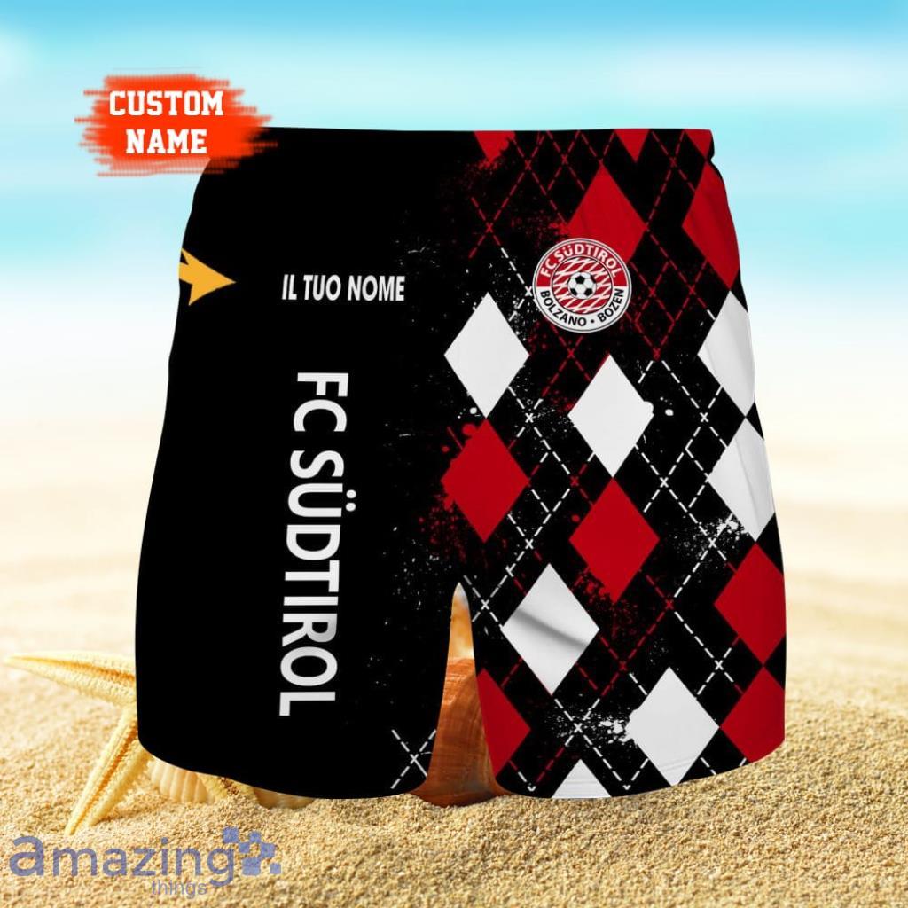 F.C. Südtirol Logo Print 3D Short Hawaiian Trending Summer For Men image F.C. Südtirol Logo Print 3D Short Hawaiian Trending Summer For Men Product Photo 1