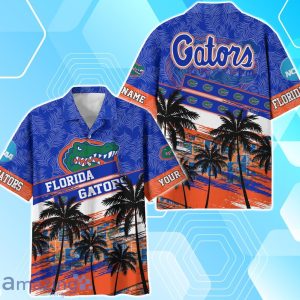 Florida Gators Sport Team Hawaiian Shirt & Short Vintage Tropical Custom Name image Florida Gators Sport Team Hawaiian Shirt & Short Vintage Tropical Custom Name Product Photo 2